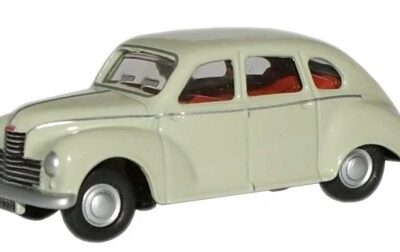 Oxford Diecast NJJ006 Jowett Javelin - Sage Green N Scale