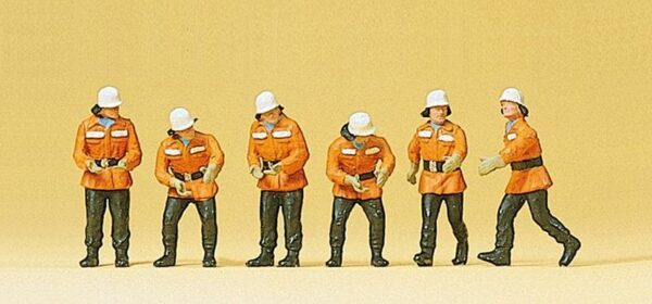 Preiser 10242 Firemen in Action HO Gauge Figures