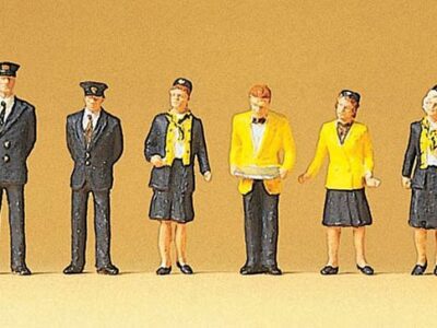 Preiser 10375 Railway personnel HO Gauge Figures