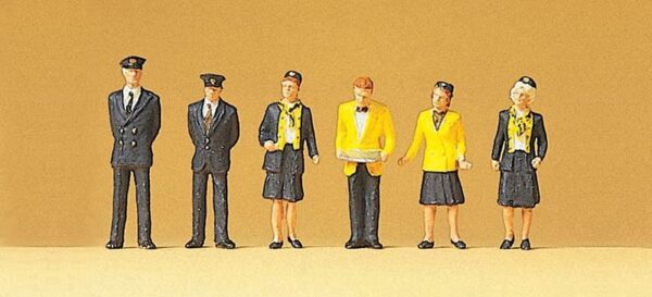 Preiser 10375 Railway personnel HO Gauge Figures