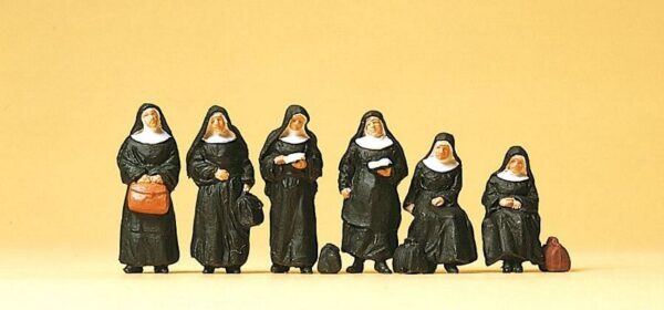 Preiser 10402 Nuns HO Gauge Figures