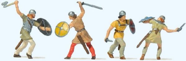 Preiser 24762 Knights in Combat HO Gauge Figures