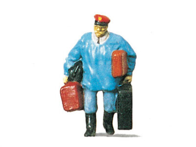 Preiser 28013 Porter HO Gauge Figures