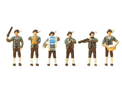 Preiser 79120 Bavarian Musicians in Traditional Costumes N Gauge Figure