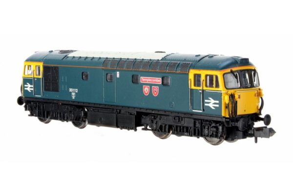 Dapol 2D-001-023 Class 33/1 Diesel Locomotive 33112 “Templecombe” Depot Special N Gauge