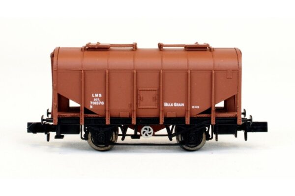 Dapol 2F-036-035 Bulk Grain Hopper LMS Bauxite No. 701378 N Gauge