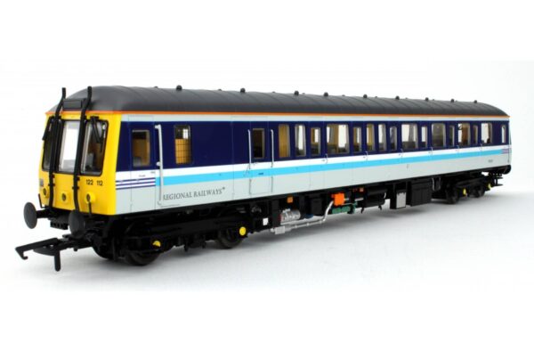 Dapol 4D-015-003 Class 122 Bubble CAR #55012 REGIONAL RAILWAYS LIVERY DCC Ready - OO Gauge