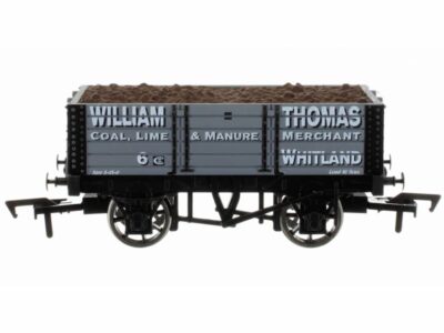 Dapol 4F-052-019 5 Plank Wagon 9' Wheelbase William Thomas No 6 OO Gauge