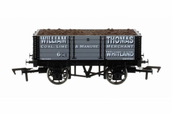 Dapol 4F-052-019 5 Plank Wagon 9' Wheelbase William Thomas No 6 OO Gauge