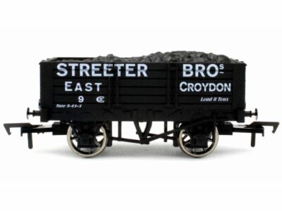 Dapol 4F-052-027 5 Plank Wagon 9' Wheelbase IB Streeter Bros No 9 OO Gauge