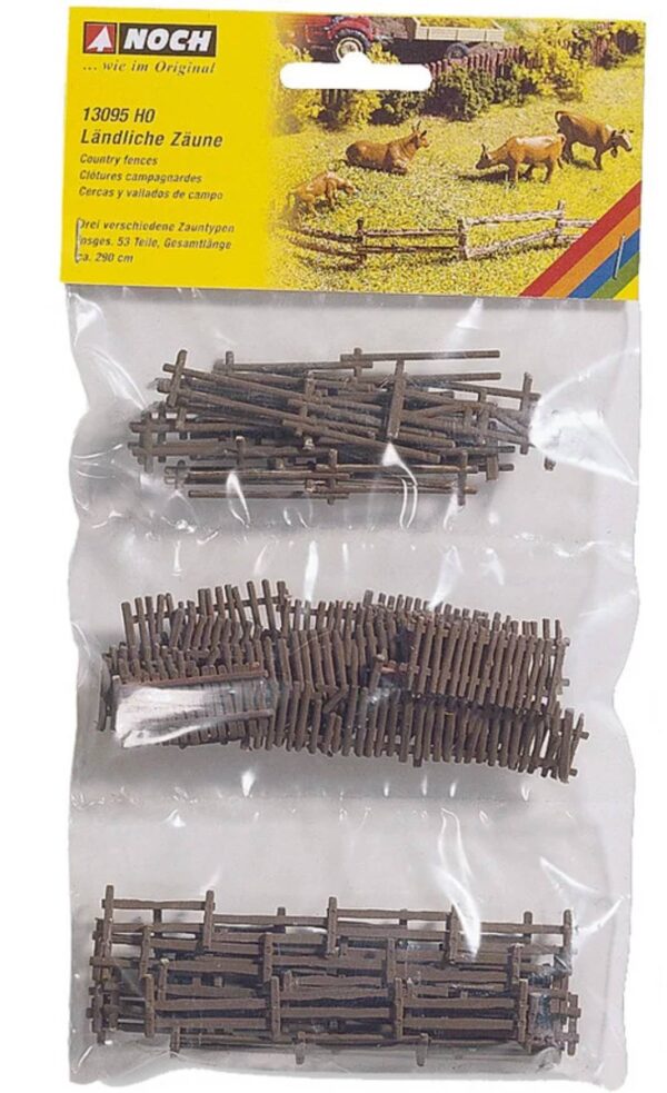 Noch 13095 Country Fences HO Scale