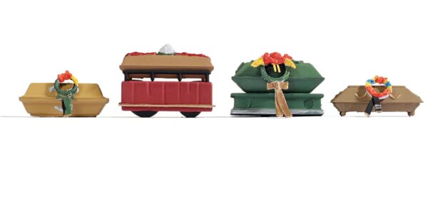 Noch 14874 Funeral Accessories HO scale Figure set