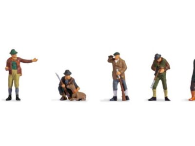 Noch 15059 Hunters & Foresters HO scale Figures