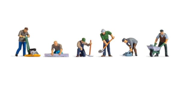 Noch 15112 Road Workers (6) Figure Set HO Scale