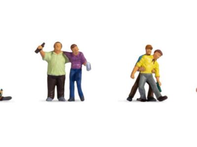 Noch 15559 Drunk People (6) Figure Set HO Scale