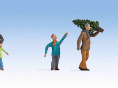 Noch 15927 Selling Christmas Trees HO scale Figures