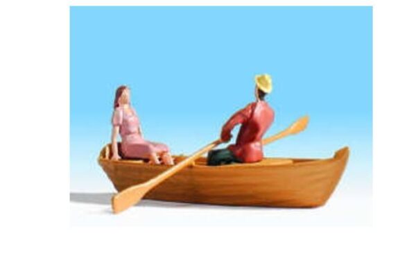 Noch 16800 Rowing Boat Figure Set HO Scale
