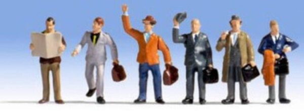 Noch 36226 Business Travellers (6) Figure Set N Gauge