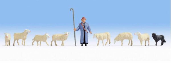 Noch 36748 Shepherd & Sheep Figure Set N Gauge