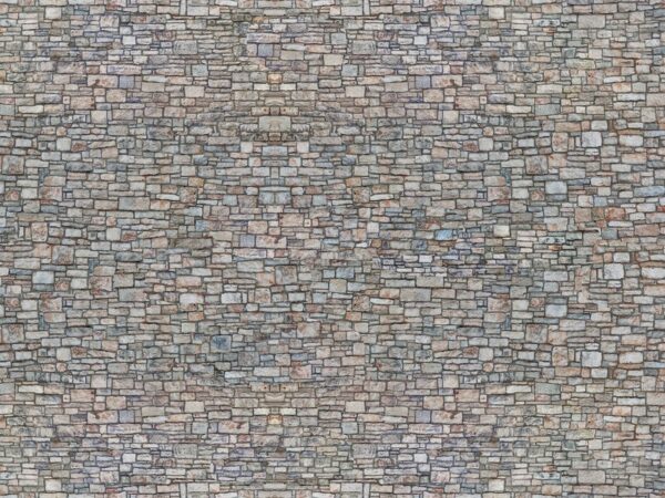Noch 56940 3D Cardboard Sheets Quarrystone Wall - N Scale