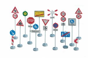 Noch 60521 Assorted Traffic Signs HO Scale