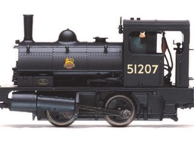 Hornby R3728 Pug 0-4-0ST BR Class 21 No 51207