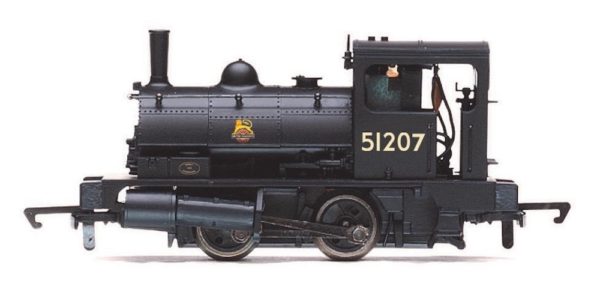 Hornby R3728 Pug 0-4-0ST BR Class 21 No 51207