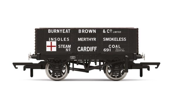 Hornby R60025 6 Plank Wagon, Burnyeat Brown & Co.