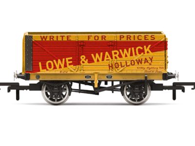 Hornby R60026 7 Plank Wagon, Lowe & Warwick