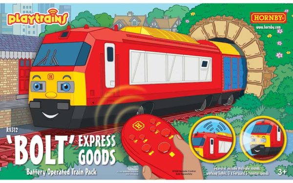 Hornby R9312 Playtrains - Bolt Express Goods Battery Operated Train Pack