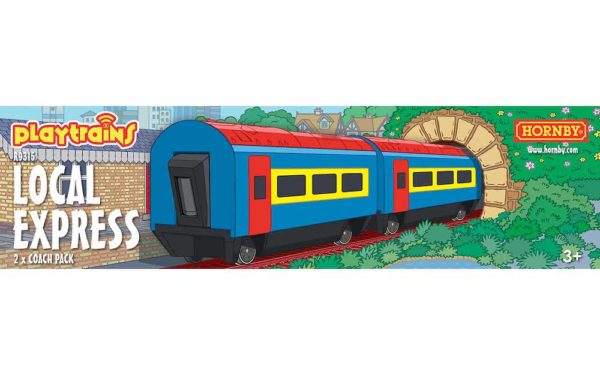 Hornby R9315 Playtrains - Local Express 2 x Coach Pack