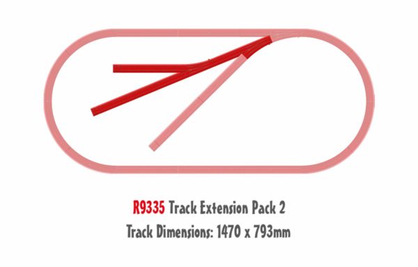 Hornby R9335 Playtrains Track Extension Pack 2 a