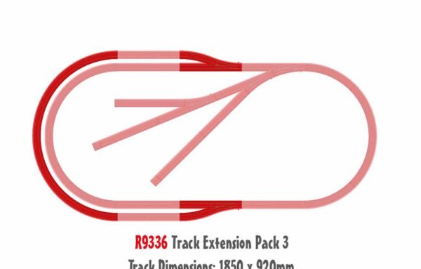 Hornby R9336 Playtrains Track Extension Pack 3 a