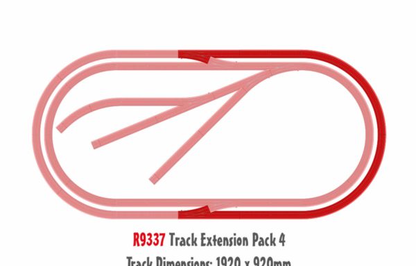 Hornby R9337 Playtrains Track Extension Pack 4 a