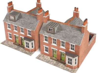 Metcalfe PN103 Terrace Houses in Red Brick Kit - 2021 Design N Scale