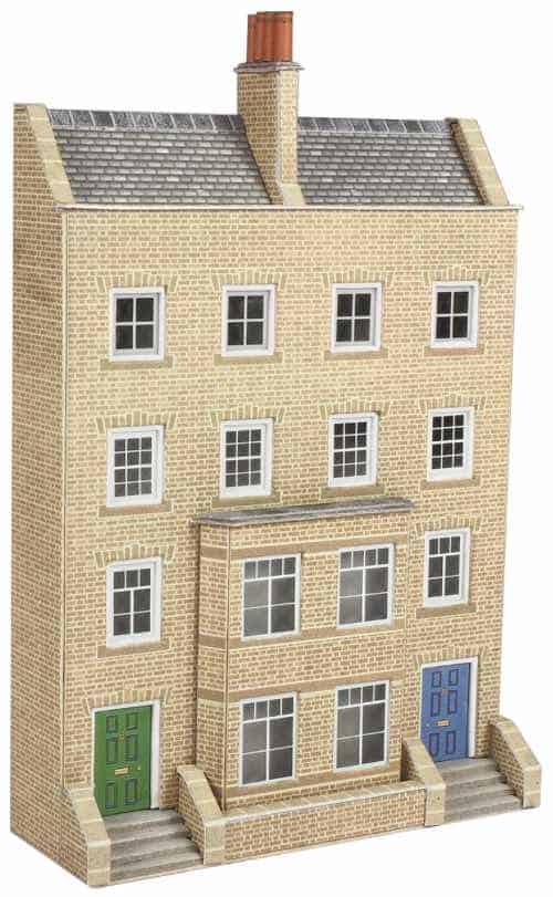 Metcalfe PN973 Low Relief Town House N Scale Kit