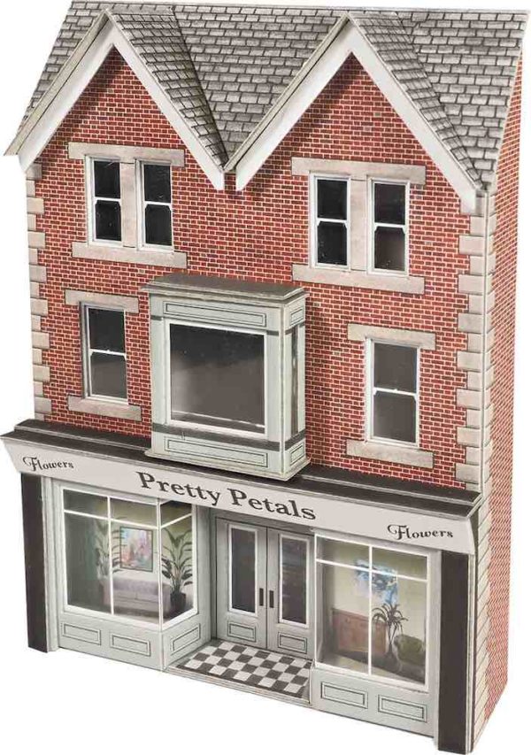 Metcalfe PO374 No.7 High Street Low Relief Shop Fronts OO/HO Scale Kit