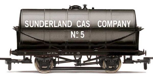 Hornby R60035 20T Tank Wagon, Sunderland Gas Company, No5