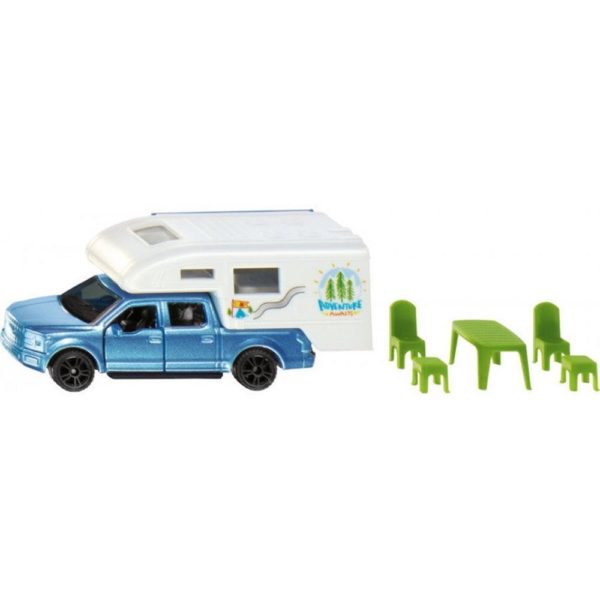 Siku 1693 Ford F150 Pick Up with Camper