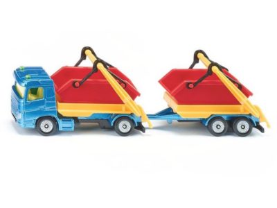 Siku 1695 Rubbish Skip Truck and Trailer