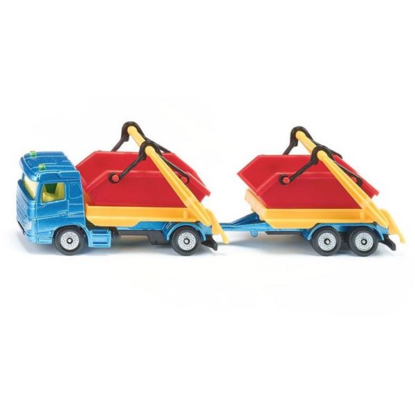 Siku 1695 Rubbish Skip Truck and Trailer