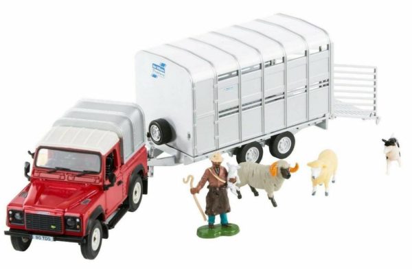 Britains 43138 Land Rover & Sheep Farm Set