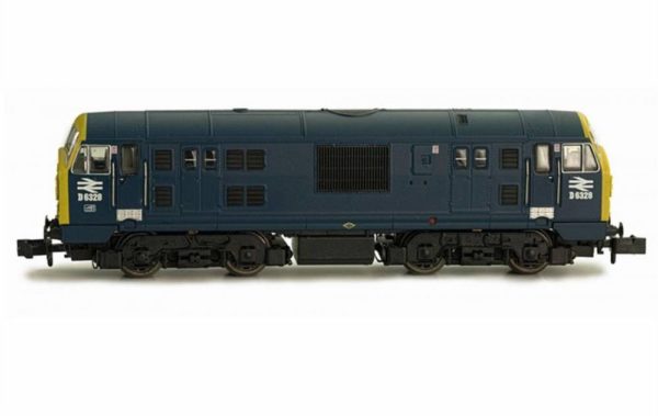 Dapol 2D-012-014 Class 22 Locomotive D6328 BR Blue Livery N Gauge
