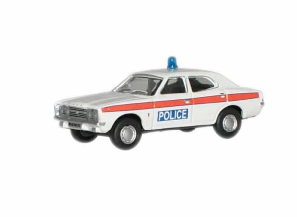 Oxford Diecast 76COR3004 Ford Cortina MkIII Car - Police