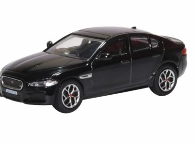 Oxford Diecast 76JXE003 Jaguar XE Car - Narvik Black