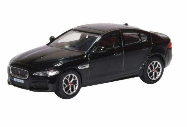 Oxford Diecast 76JXE003 Jaguar XE Car - Narvik Black