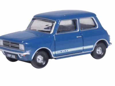 Oxford Diecast 76MINGT006 Mini 1275GT Car - Teal Blue