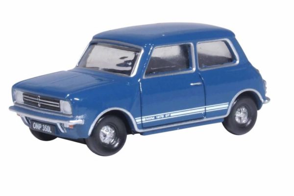 Oxford Diecast 76MINGT006 Mini 1275GT Car - Teal Blue