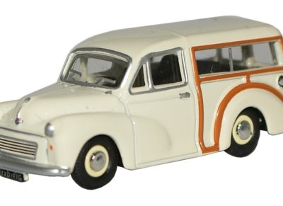 Oxford Diecast 76MMT001 Morris Traveller - Old English White