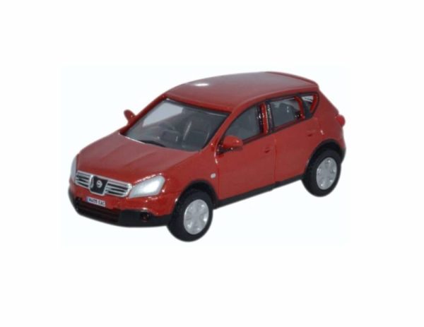 Oxford Diecast 76NQ003 Nissan Qashqai Car - Fired Iron